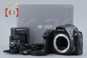 【中古】PENTAX ペンタックス K-30 ブラック デジタル一眼レフカメラ シャッター回数僅少 元箱付き