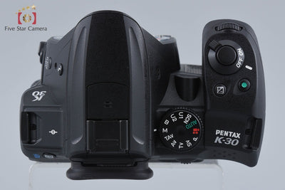 【中古】PENTAX ペンタックス K-30 ブラック デジタル一眼レフカメラ シャッター回数僅少 元箱付き