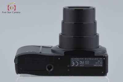 【中古】RICOH リコー CX4 ブラック コンパクトデジタルカメラ シャッター回数僅少
