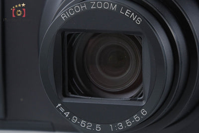 【中古】RICOH リコー CX4 ブラック コンパクトデジタルカメラ シャッター回数僅少