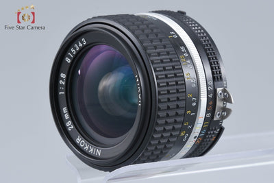 【中古】Nikon ニコン Ai-S NIKKOR 28mm f/2.8