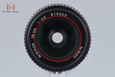 【中古】Nikon ニコン Ai-S NIKKOR 28mm f/2.8