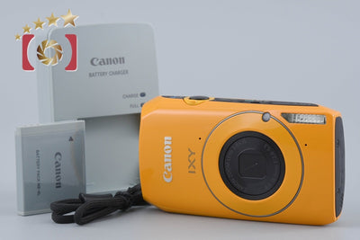 【中古】Canon キヤノン IXY 30S イエロー コンパクトデジタルカメラ