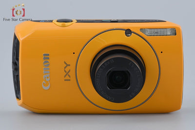 【中古】Canon キヤノン IXY 30S イエロー コンパクトデジタルカメラ