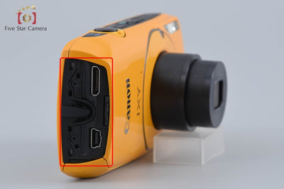 【中古】Canon キヤノン IXY 30S イエロー コンパクトデジタルカメラ