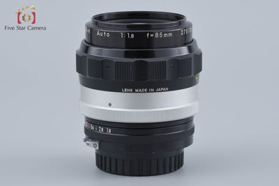 【中古】Nikon ニコン NIKKOR-H Auto 85mm f/1.8