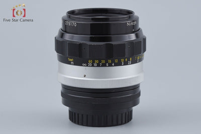 【中古】Nikon ニコン NIKKOR-H Auto 85mm f/1.8