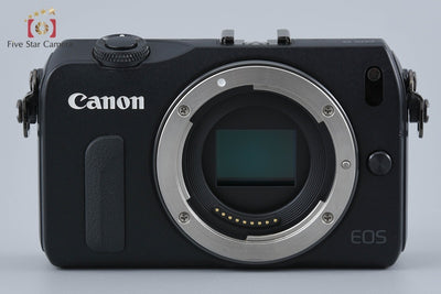 【中古】Canon キヤノン EOS M ブラック ミラーレス一眼カメラ