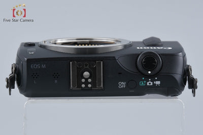 【中古】Canon キヤノン EOS M ブラック ミラーレス一眼カメラ