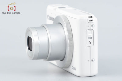 [Used] Canon PowerShot S200 White 7-Eleven Model Compact Digital Camera