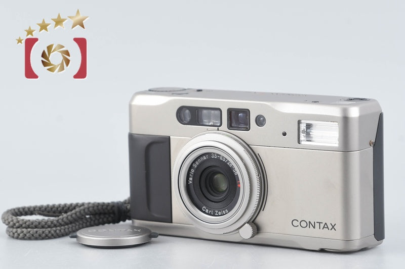 中古】CONTAX コンタックス T2 コンパクトフィルムカメラ 元箱付き