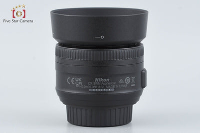 【中古】Nikon ニコン AF-S DX NIKKOR 35mm f/1.8 G