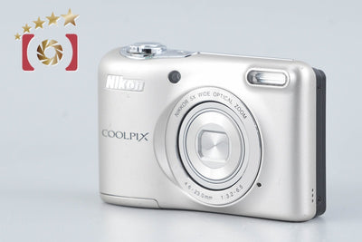 【中古】Nikon ニコン COOLPIX L30 シルバー コンパクトデジタルカメラ