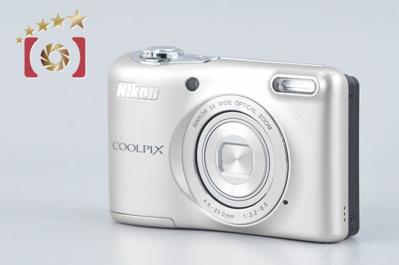 [Used] Nikon COOLPIX L30 Silver Compact Digital Camera
