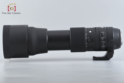 【中古】SIGMA シグマ 150-600mm f/5-6.3 DG OS HSM Contemporary キヤノン用 元箱付き