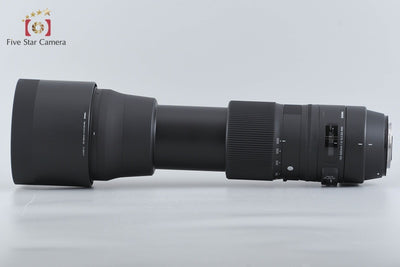【中古】SIGMA シグマ 150-600mm f/5-6.3 DG OS HSM Contemporary キヤノン用 元箱付き