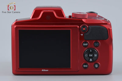 【中古】Nikon ニコン COOLPIX B600 レッド コンパクトデジタルカメラ