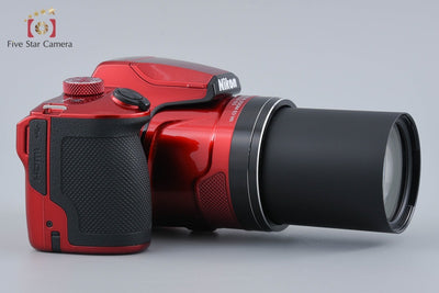 【中古】Nikon ニコン COOLPIX B600 レッド コンパクトデジタルカメラ