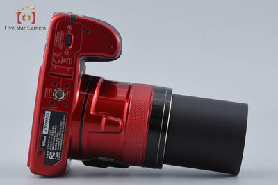 【中古】Nikon ニコン COOLPIX B600 レッド コンパクトデジタルカメラ