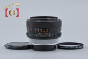 【中古】Canon キヤノン FD 55mm f/1.2 S.S.C.