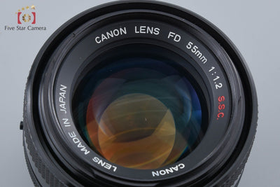 【中古】Canon キヤノン FD 55mm f/1.2 S.S.C.