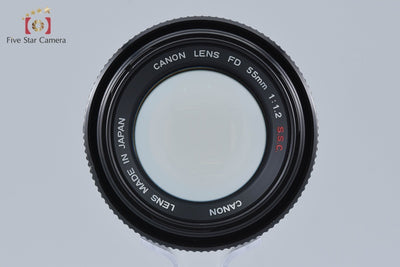 【中古】Canon キヤノン FD 55mm f/1.2 S.S.C.