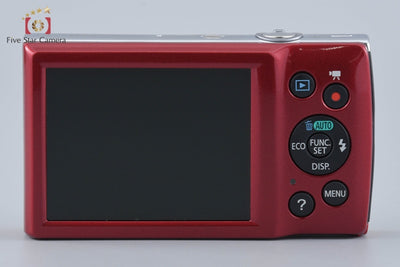 [Used] Canon IXY 130 Red Compact Digital Camera