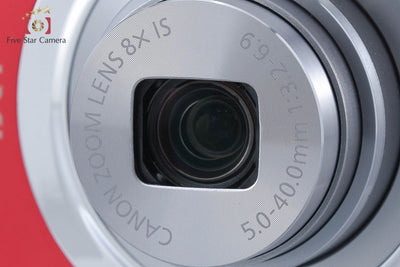 [Used] Canon IXY 130 Red Compact Digital Camera