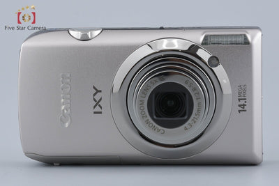 [Used] Canon IXY 10S Silver Compact Digital Camera with Original Box