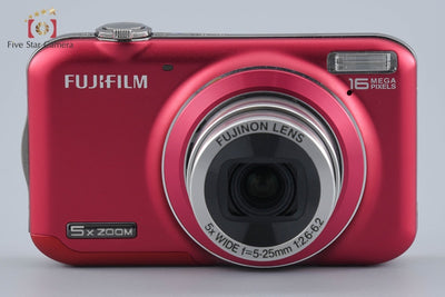 【中古】FUJIFILM 富士フイルム FINEPIX JX400 レッド コンパクトデジタルカメラ