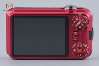 【中古】FUJIFILM 富士フイルム FINEPIX JX400 レッド コンパクトデジタルカメラ