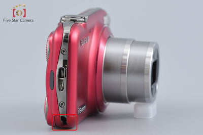 【中古】FUJIFILM 富士フイルム FINEPIX JX400 レッド コンパクトデジタルカメラ
