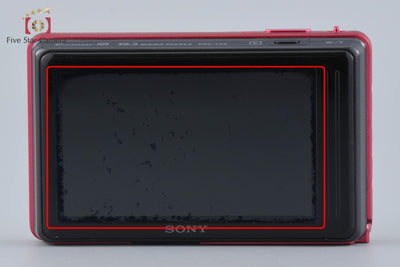 【中古】SONY ソニー Cyber-Shot DSC-TX5 レッド デジタルスチルカメラ