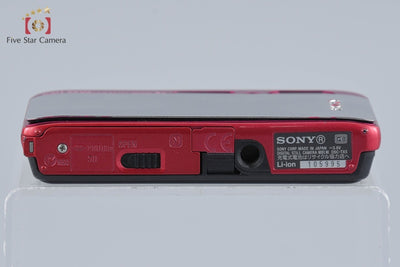 【中古】SONY ソニー Cyber-Shot DSC-TX5 レッド デジタルスチルカメラ