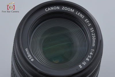 【中古】Canon キヤノン EF-S 55-250mm f/4-5.6 IS II