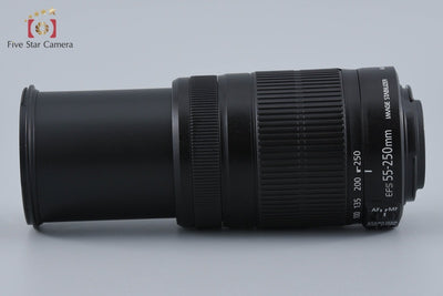 【中古】Canon キヤノン EF-S 55-250mm f/4-5.6 IS II