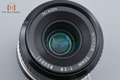 【中古】Nikon ニコン Ai NIKKOR 35mm f/2.8