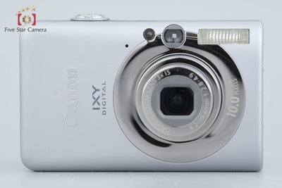 [Used] Canon IXY Digital 110 IS Silver Compact Digital Camera with Original Box