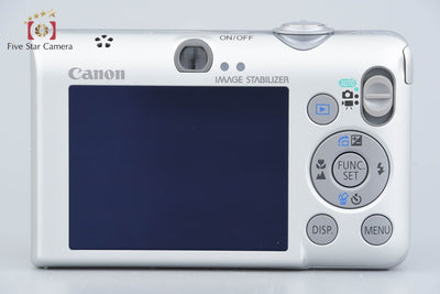 [Used] Canon IXY Digital 110 IS Silver Compact Digital Camera with Original Box