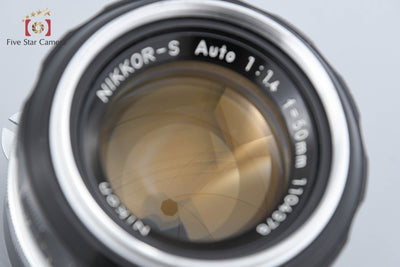 [Used] Nikon Nikkor-S Auto 50mm f/1.4