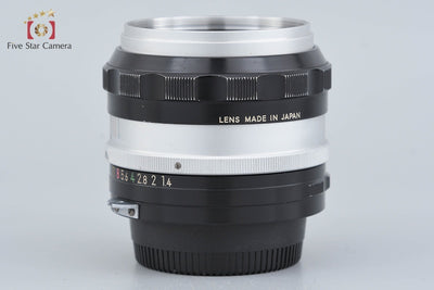 [Used] Nikon Nikkor-S Auto 50mm f/1.4