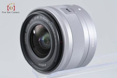 [Used] Canon EOS Kiss M Double Zoom Kit White, Low Shutter Count