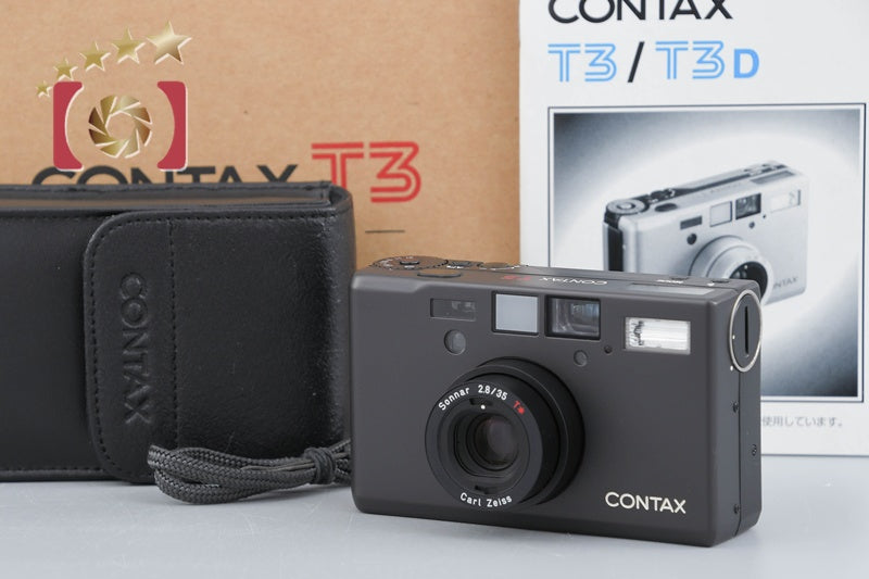 中古】CONTAX コンタックス T2 コンパクトフィルムカメラ 元箱付き