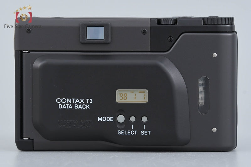 中古】CONTAX コンタックス T3 チタンブラック シングルティース