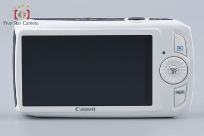 【中古】Canon キヤノン IXY 30S ホワイト コンパクトデジタルカメラ 元箱付き