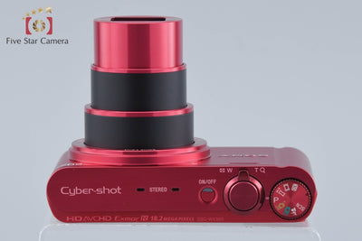 【中古】SONY ソニー Cyber-shot DSC-WX300 レッド コンパクトデジタルカメラ 元箱付き 多言語対応