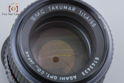 【中古】PENTAX ペンタックス SMC TAKUMAR 50mm f/1.4