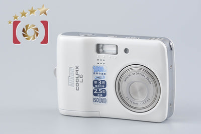 [Used] Nikon COOLPIX L6 White Compact Digital Camera
