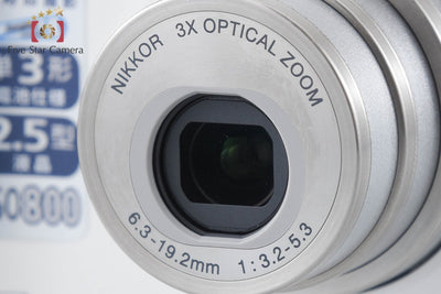 [Used] Nikon COOLPIX L6 White Compact Digital Camera