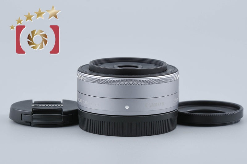 [Used] Canon EF-M 22mm f/2 STM Silver